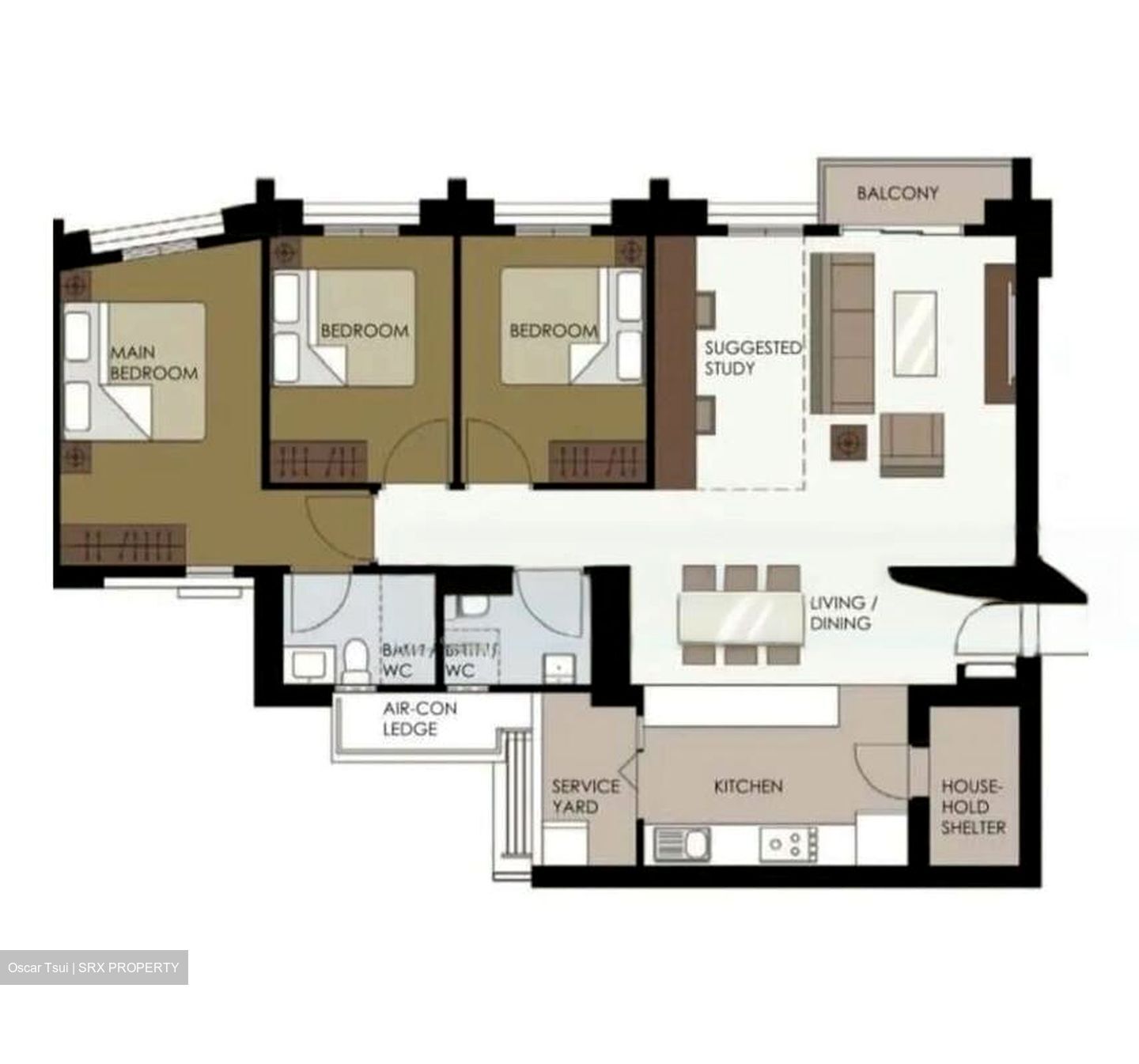 Blk 33 Skyresidence @ Dawson (Queenstown), HDB 5 Rooms #485822401